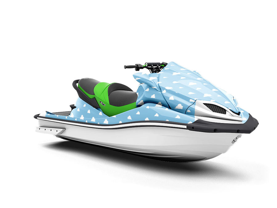 Cloudy Skies Toy Room Jet Ski Vinyl Customized Wrap