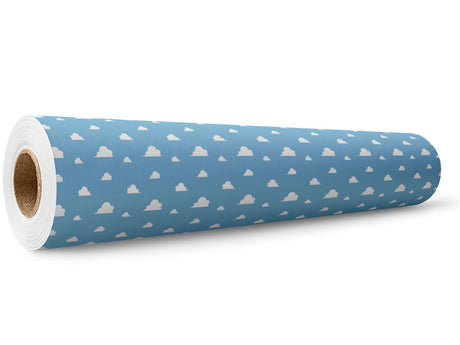 Cloudy Skies Toy Room Wrap Film Wholesale Roll~Rwraps Series 914 Digitally Printed Vinyl Roll~5