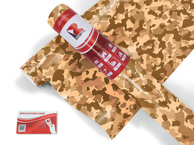 coastal flecktarn camouflage Craft Vinyl Roll