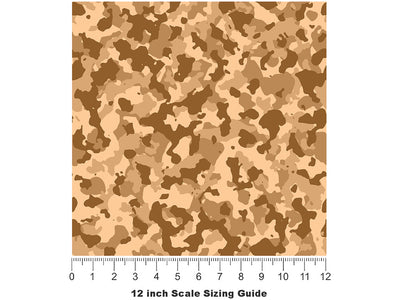 Coastal Flecktarn Camouflage Vinyl Film Pattern Size 12 inch Scale~Rwraps Coastal Flecktarn Camouflage Sizing Chart~3