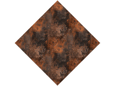 Coastal Patina Rust Vinyl Wrap Pattern