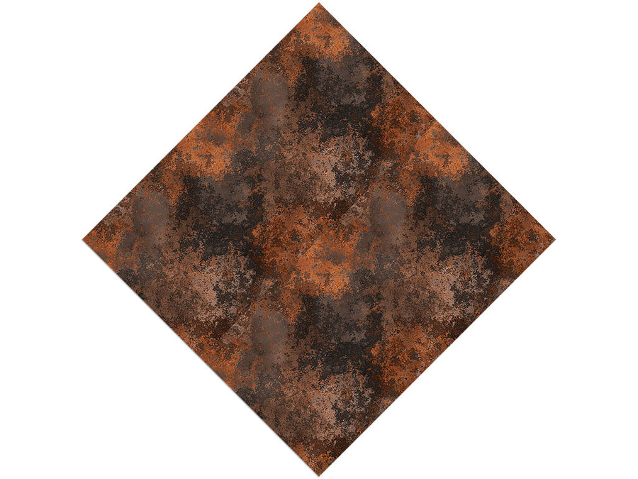 Coastal Patina Rust Vinyl Wrap Pattern