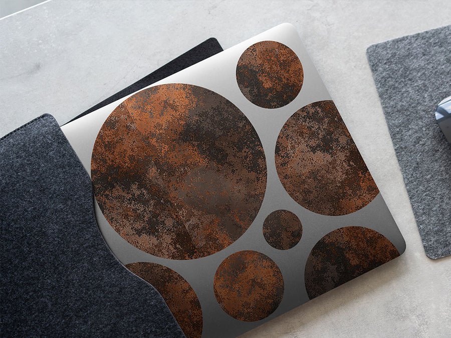 coastal patina rust DIY Laptop Stickers