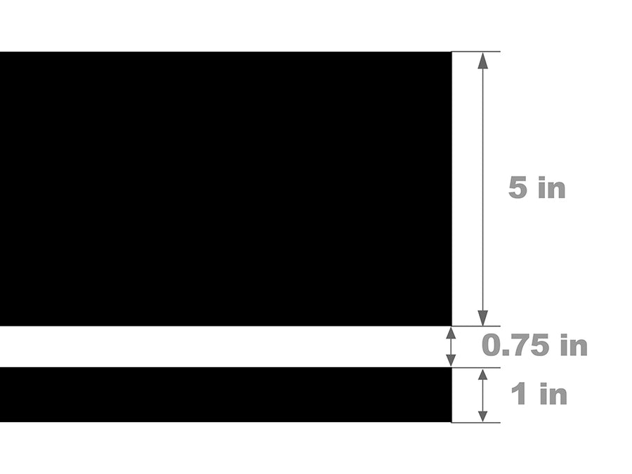 Cobra Fender Hash Mark Width Diagram