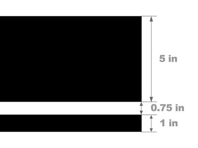 Cobra Fender Hash Mark Width Diagram