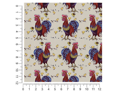 cocks walk bird 1ft x 1ft Craft Sheets