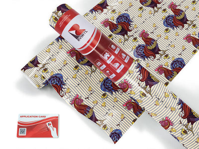 cocks walk bird Craft Vinyl Roll