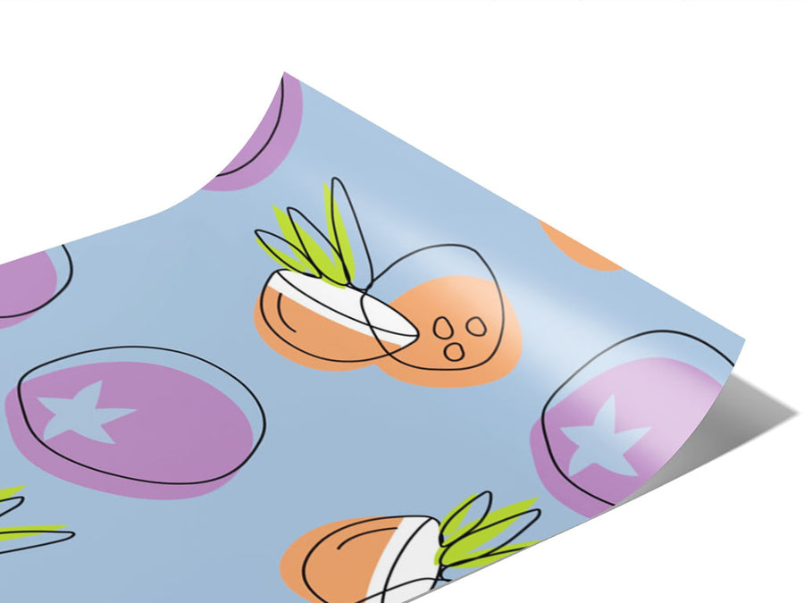 Coco De Mar Fruit Vinyl Wraps~Rwraps Series 914 Digitally Printed Vinyl Wrap~0