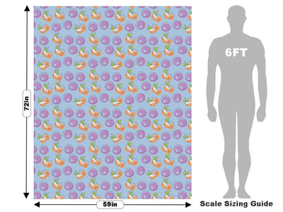 Coco De Mar Fruit Vehicle Wrap Scale~Rwraps Series 914 Coco De Mar Fruit Measurements~1