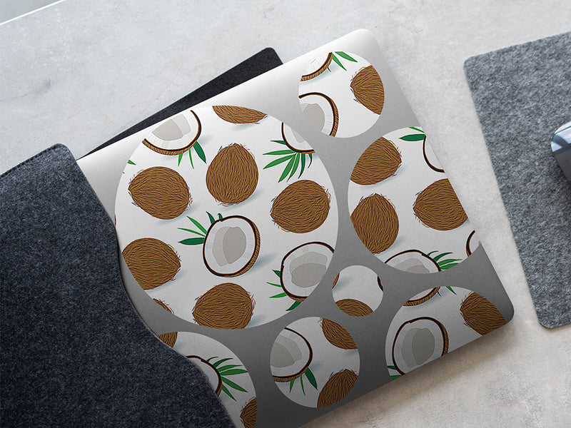 coconut whites fruit DIY Laptop Stickers