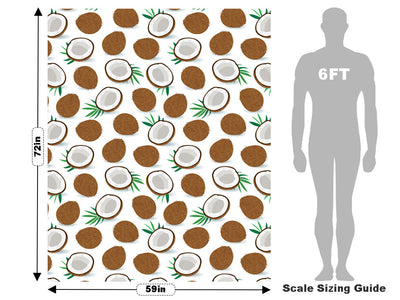 Coconut Whites Fruit Vehicle Wrap Scale~Rwraps Series 914 Coconut Whites Fruit Measurements~1