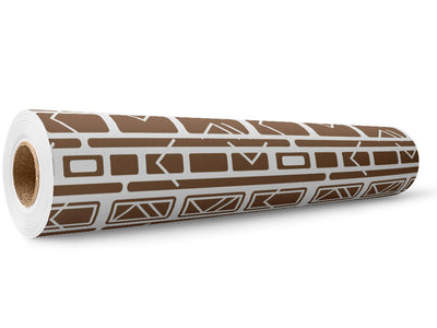 Coffee  Brick Wrap Film Wholesale Roll~Rwraps Series 914 Digitally Printed Vinyl Roll~5