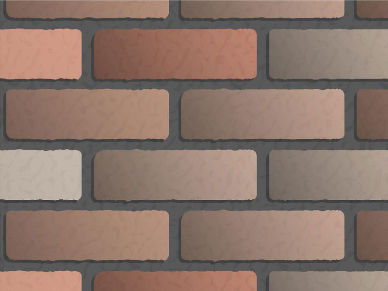 Coffee Brown Brick Vinyl Wrap Pattern~Rwraps Series 914 Digitally Printed Vinyl Wrap~0
