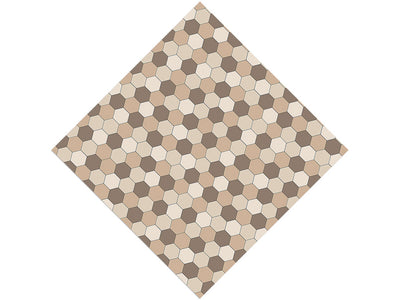 Coffee  Brick Vinyl Wrap Pattern