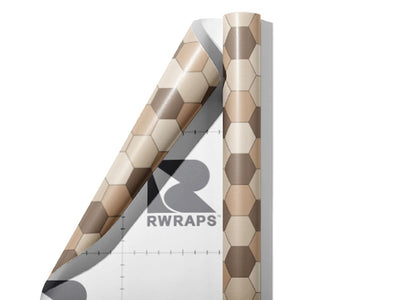 Coffee  Brick Wrap Film Sheets~Rwraps Series 914 Coffee  Brick Scrolled Sheet~4