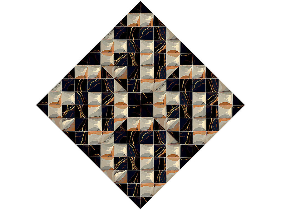 Coffee Shop Tile Vinyl Wrap Pattern