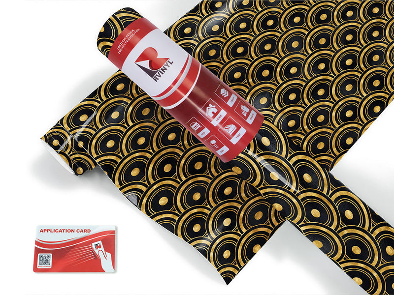 coin collection art deco Craft Vinyl Roll