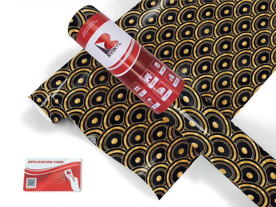 coin collection art deco Craft Vinyl Roll