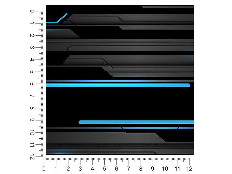 Cold Cobalt  Technology Vehicle Wrap Scale~Rwraps Series 914 Cold Cobalt  Technology Measurements~2