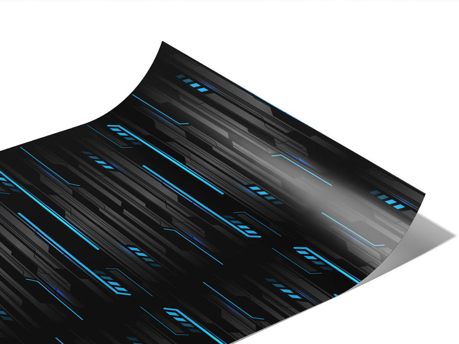 Cold Cobalt  Technology Vinyl Wraps~Rwraps Series 914 Digitally Printed Vinyl Wrap~1