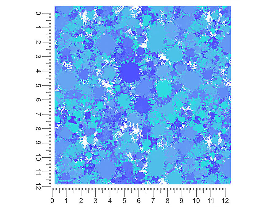 cold feet paint splatter 1ft x 1ft Craft Sheets