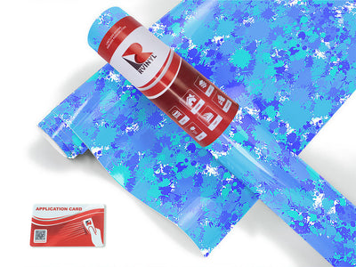 cold feet paint splatter Craft Vinyl Roll