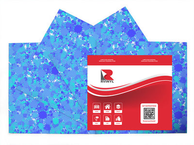 cold feet paint splatter Craft Vinyl Sheet Pack