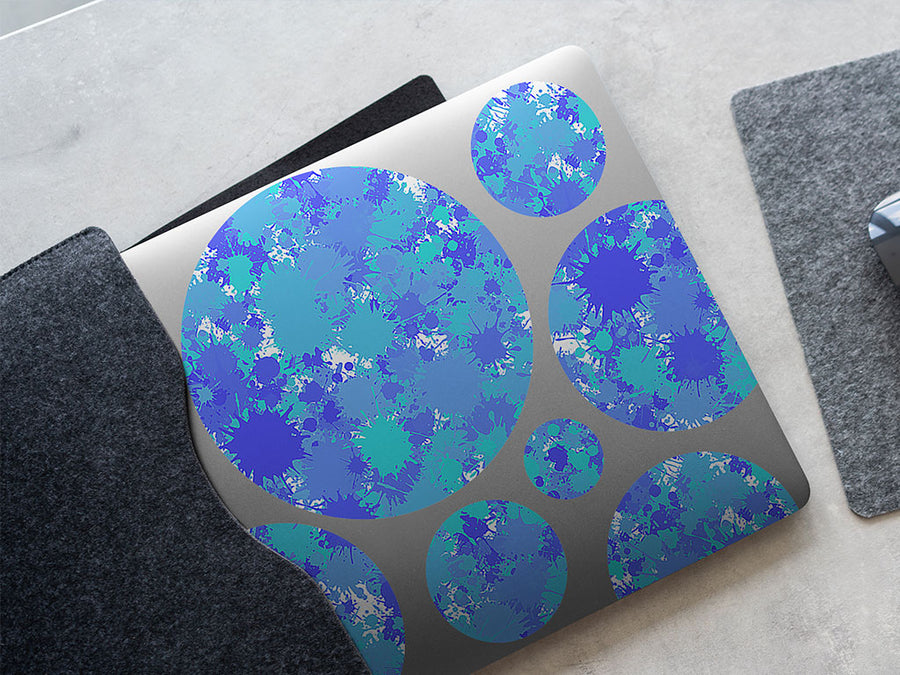 cold feet paint splatter DIY Laptop Stickers