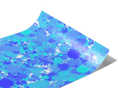 Cold Feet Paint Splatter Vinyl Wraps~Rwraps Series 914 Digitally Printed Vinyl Wrap~0