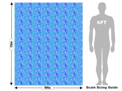 Cold Feet Paint Splatter Vehicle Wrap Scale~Rwraps Series 914 Cold Feet Paint Splatter Measurements~1