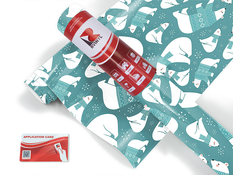 cold season animal Craft Vinyl Roll
