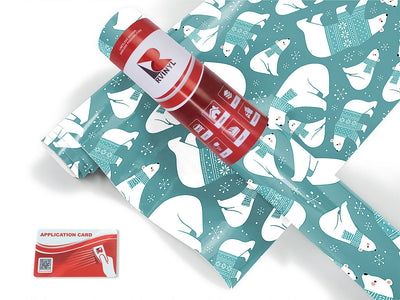 cold season animal Craft Vinyl Roll