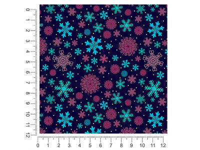 cold song snowflake 1ft x 1ft Craft Sheets