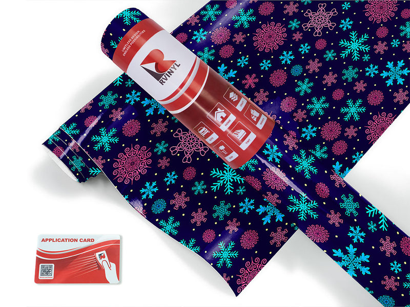 cold song snowflake Craft Vinyl Roll