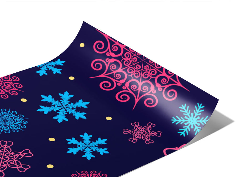 Cold Song Snow Vinyl Wraps~Rwraps Series 914 Digitally Printed Vinyl Wrap~0