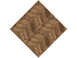 Colonial Stain Wooden Parquet Vinyl Wrap Pattern