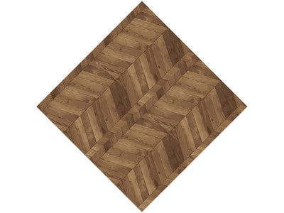 Colonial Stain Wooden Parquet Vinyl Wrap Pattern