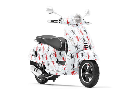 Colony Aces Bug Vespa Scooter Wrap Film