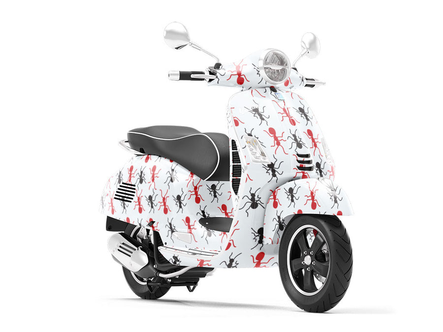 Colony Aces Bug Vespa Scooter Wrap Film