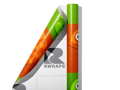 Color Block Reptile Wrap Film Sheets~Rwraps Series 914 Color Block Reptile Scrolled Sheet~3