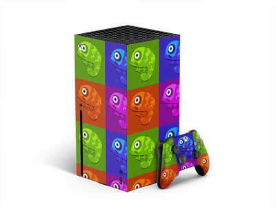 color block animal XBOX DIY Decal