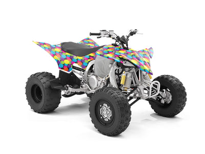 Color Test Graffiti ATV Wrapping Vinyl