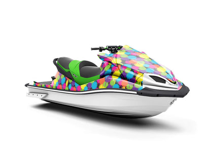 Color Test Graffiti Jet Ski Vinyl Customized Wrap