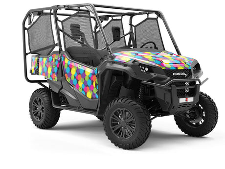 Color Test Graffiti Utility Vehicle Vinyl Wrap