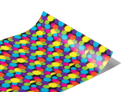 Color Test Graffiti Vinyl Wraps~Rwraps Series 914 Digitally Printed Vinyl Wrap~1