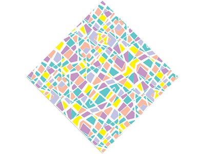 Colorful Catchall Mosaic Vinyl Wrap Pattern
