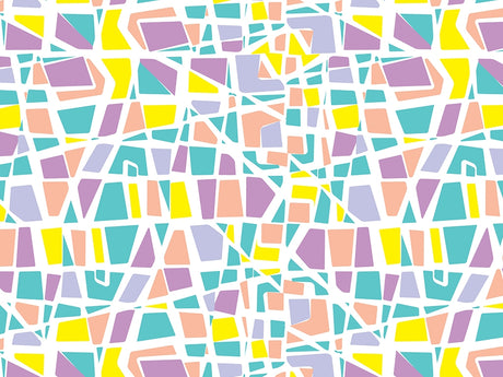 Colorful Catchall Mosaic Vinyl Wrap Pattern~Rwraps Series 914 Digitally Printed Vinyl Wrap~0