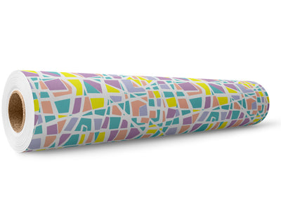Colorful Catchall Mosaic Wrap Film Wholesale Roll~Rwraps Series 914 Digitally Printed Vinyl Roll~5