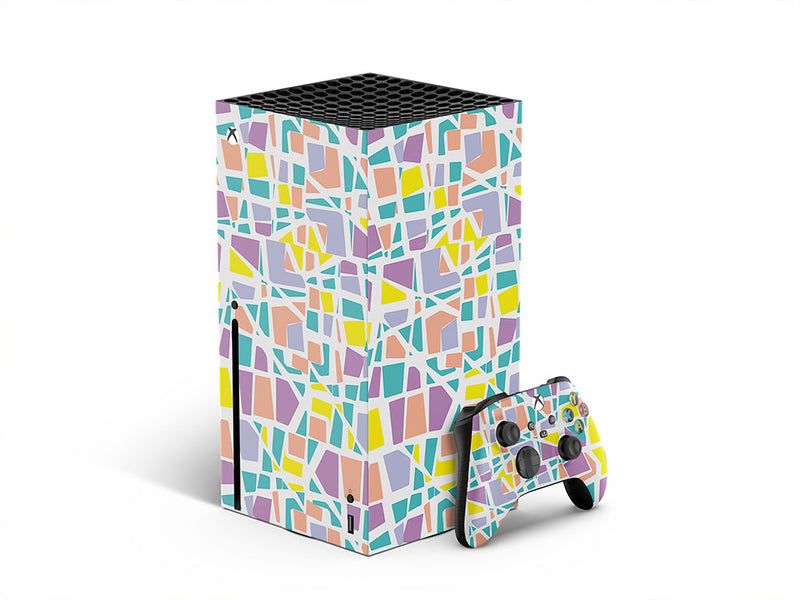 colorful catchall mosaic XBOX DIY Decal