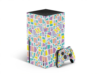 colorful catchall mosaic XBOX DIY Decal